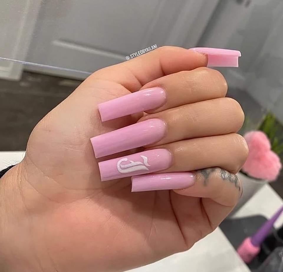 Minimalist Line Nail Art by Xtreme