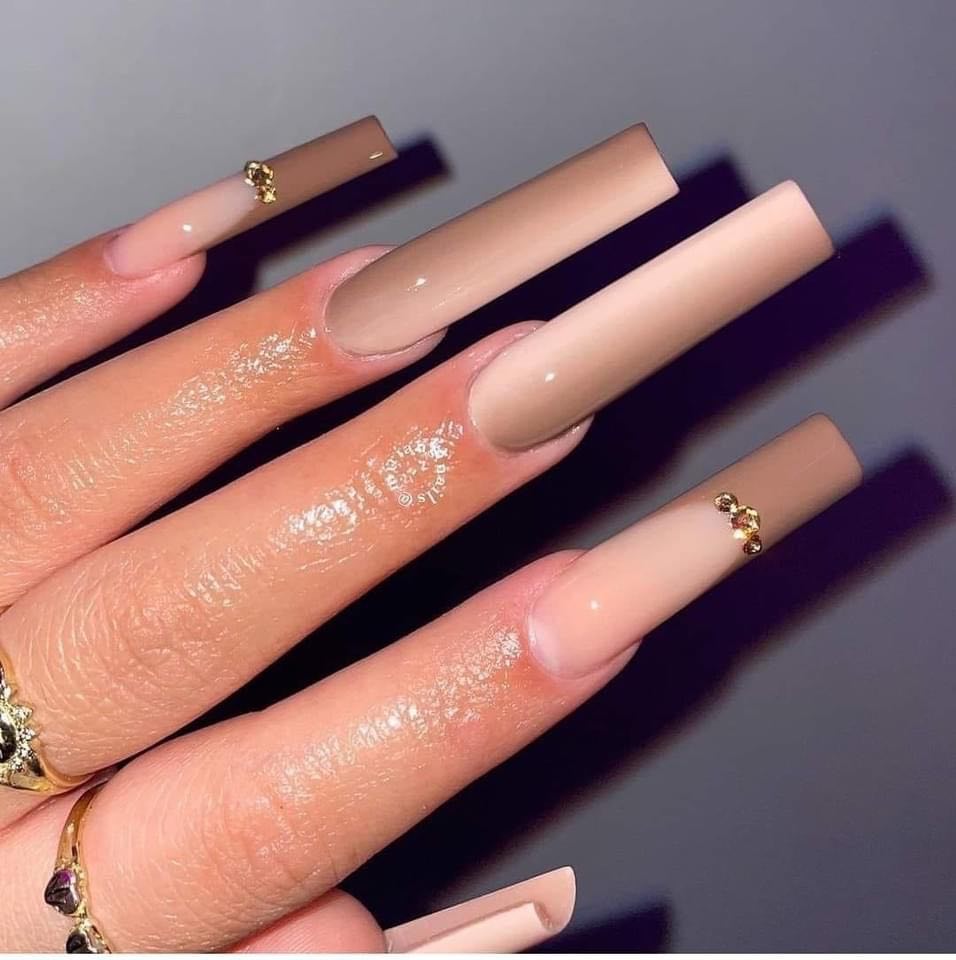 Matte Black Nails Art by Xtreme
